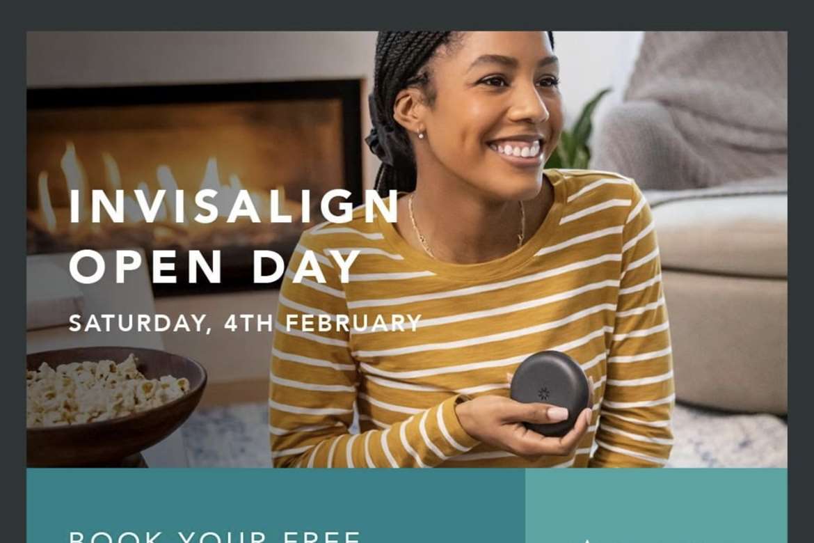 Invisalign open day on Saturday, 4th February