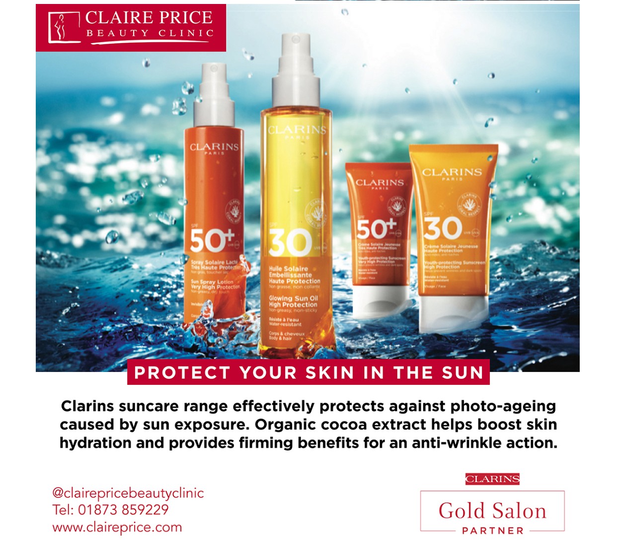 PROTECT YOUR SKIN IN THE SUN